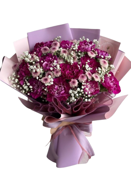 Chrysanthemum, Baby's breath