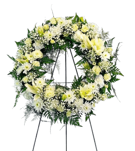 CFSA-005-_ReedLKR_40_000-_White_Lilly__Roses__Chryshanthemum_with_Baby_s_breath-removebg-preview White Lilly, Roses, Chrysanthemum with Baby's breath